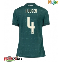 Camiseta Real Madrid Dean Huijsen #4 Visitante Equipación para mujer 2026-27 manga corta